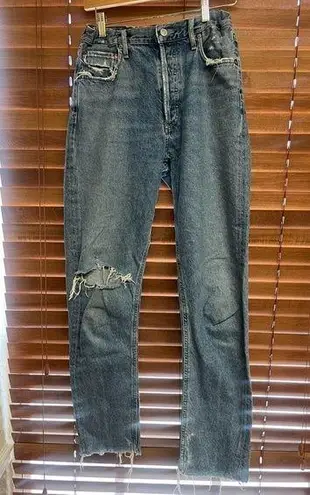 AGOLDE  Jamie Jeans distressed knee size 27