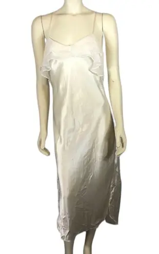 Vintage hidden fantasy ivory sheer slip size medium White