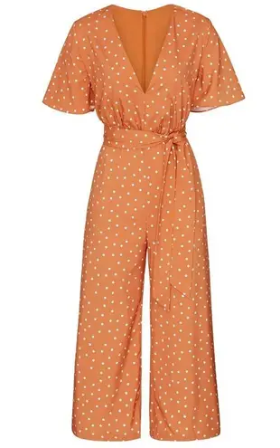Stylestalker Laurel Polka Dot Jumpsuit XS