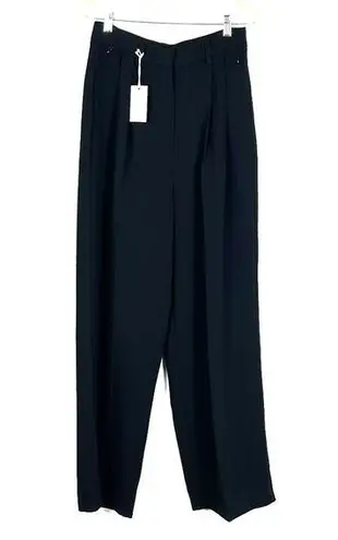 Good American  Wide Leg Luxe Suiting Trouser Pants 4