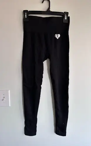 women's best Women’s Best Black Athletic Full Length Leggings