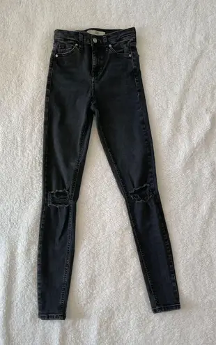 Topshop Black Jamie Jeans