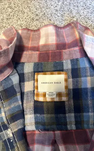 American Eagle  Outfitters Cropped Flannel