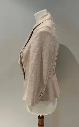 White House | Black Market Beige Blazer