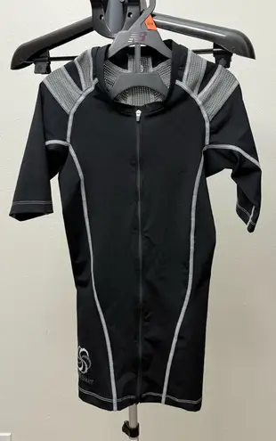 IntelliSkin Women’s PostureCue Compression Shirt Black/Gray Size M Black Size M