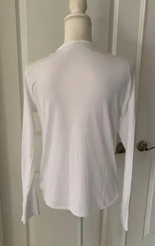 Zadig & Voltaire Tunisien Foil Skull Graphic Henley