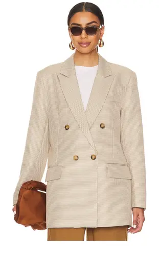 Steve Madden NWT Revolve  Isabella Blazer In Khaki - Image 3