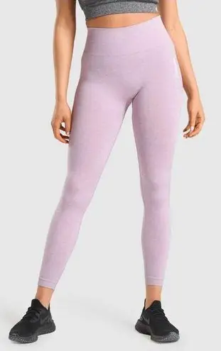 Gymshark  Adapt Marl Seamless Light Purple Leggings Womens XS-S