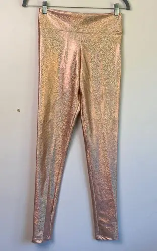 Ingenue| Iridescent Performance High Waist Leggings sz L Pink