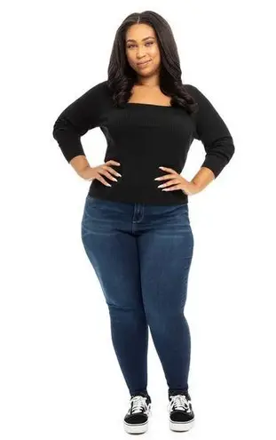 1822 Denim PLUS BUTTER ANKLE SKINNY IN ZIGGY Size 24W