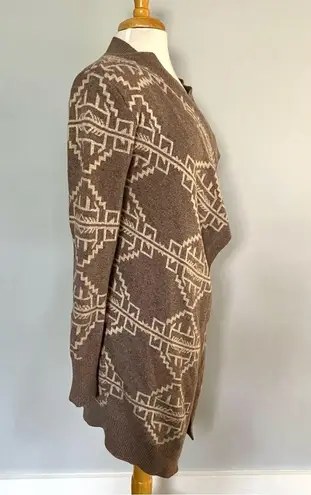 Staring At Stars Urban Outfitters Brown Tan Cardigan Sweater Size M
