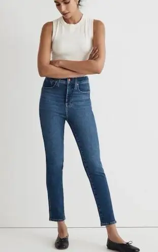 Madewell  NWT Stovepipe Slim Straight Leg Jeans in Auraria Wash Size 24