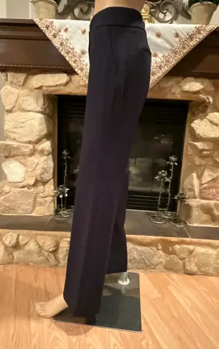 J.Crew EDIE full Length Trouser In Navy Stretch Pants 8