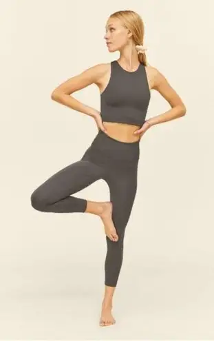 Girlfriend Collective đź’•GIRLFRIENDđź’• Compressive High-Rise 7/8 Legging Moon Charcoal Gray L NWT