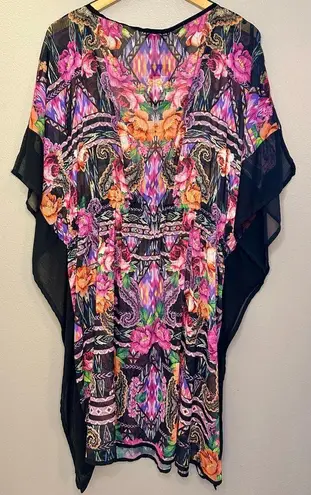 City Chic NWT  Kaftan Aztec Queen Hot Pink