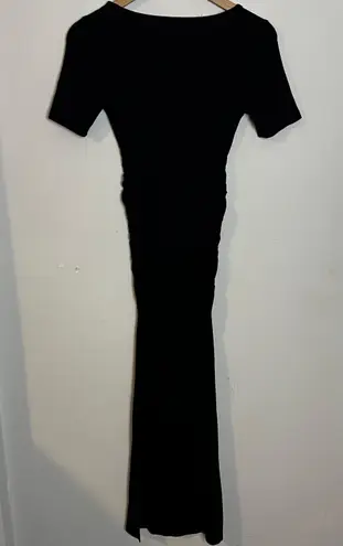 Nom Maternity NOM- Hugo Ruched Maxi Dress Maternity Postpartum Travel Casual