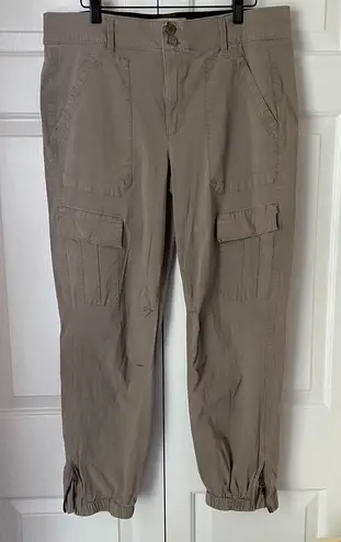 Democracy Ab Technology Cargo Cropped Joggers Womens 14 Utility Casual Classic