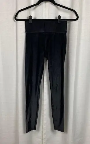 Carbon 38 Black Shimmer Leggings Sz.XS