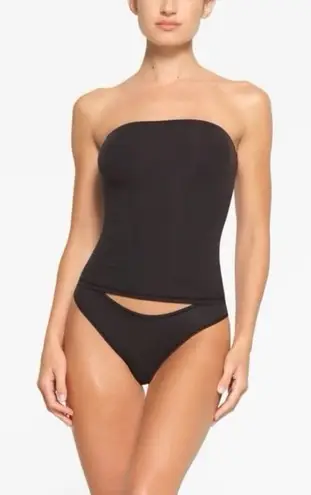 SKIMS Fits Everybody Tube Top Onyx Size Large