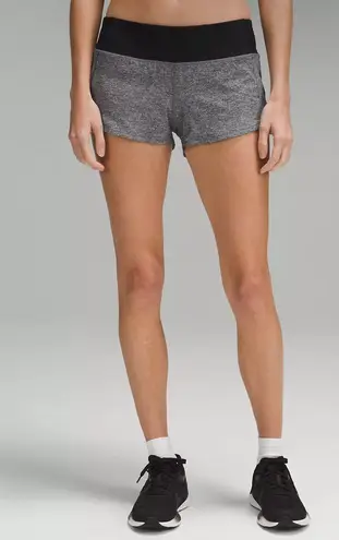 Lululemon Gray 2.5 Speed Up Shorts