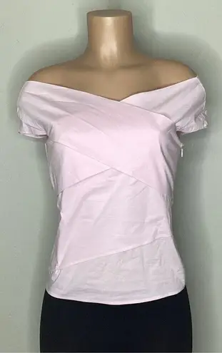 New. Bailey 44 pink Off-the-Shoulder Top. Size small.