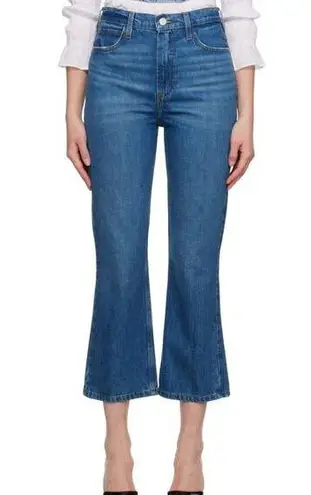 Frame  Women's Le High N Tight Crop Mini Boot Blue Jeans 31 NTW