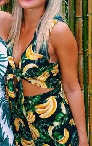 Show Me Your Mumu Tropical Romper