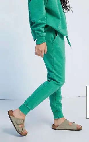 We Wore What NEW Jolly Green Fleece Joggers size XS