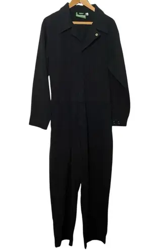 Big Bud Press Black Everyday Jumpsuit Women’s Size XL Cotton Utility Workwear