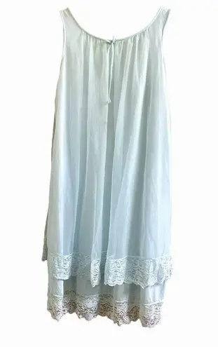 Shirey Vintage Peignoir Nightie & Bed Robe Set Jr. Petite 7/8 Blue