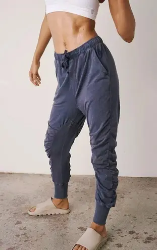 FP Movement Hot Shot Shirred Pants NWT Blue