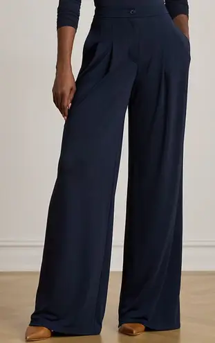 Lauren Ralph Lauren Pleated Stretch Jersey Wide