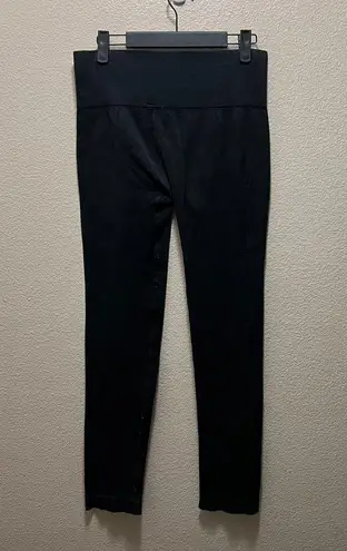 Colsie Seamless Leggings Black Stretch Activewear Athleisure Pants Sz Large