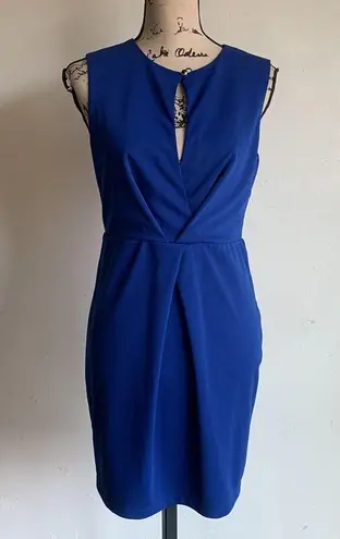 Gracia Royal Blue Shift Dress Size Medium NWT
