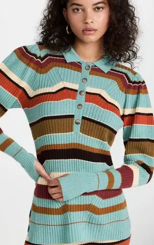 Ulla Johnson striped wool and cashmere sweater