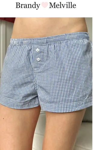 Brandy Melville Keira Checkered Shorts