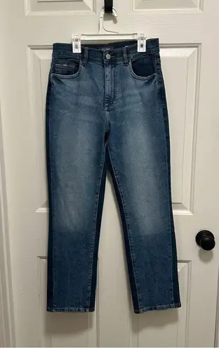 DL1961 Patti Straight High Rise Vintage Ankle Denim Jeans twilight hour Size 27