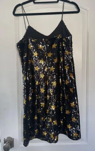 Sam Edelman  STAR SEQUIN SLIP DRESS SIZE 10!