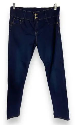 My Fit Womens Jeans One Size Fits 14 16 18 20 As Seen on TV Dark Wash NEW Blue