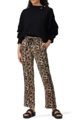 The Kooples Leopard Joggers Pants
