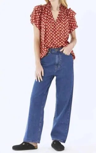 Hunter Bell millie top in autumn bloom sz L