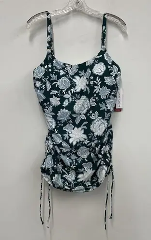Jantzen Printed Cami Tankini with Comfort Core Brief - Blossom - Size 14