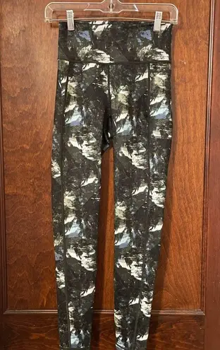 Sweaty Betty  The Super Sculpt Full Length Leggings Forest Print Size XS