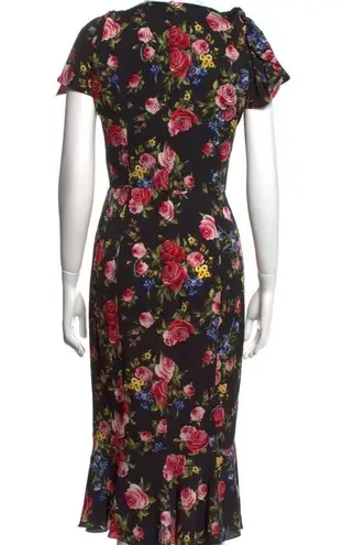 Dolce & Gabbana NWOT  floral print silk dress