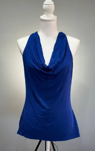 Tart SALE! Blue Gathered Back Sleeveless Top Size M EUC
