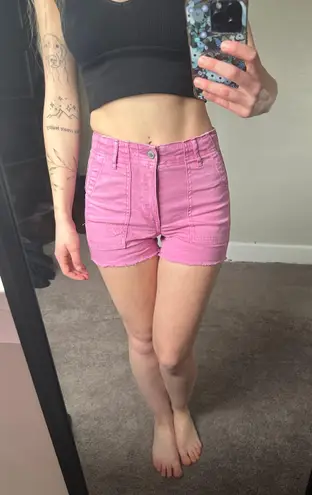 Art Class Pink Jean Shorts
