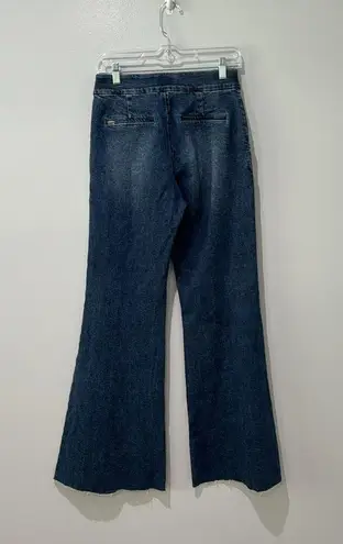 Alice + Olivia  Women's Jeans Dylan Wide Leg Boho Festival Hippie Size 27