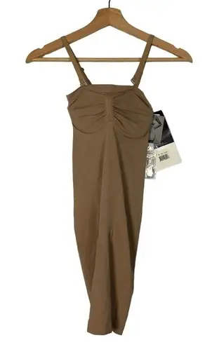 Body Wrap Lites Bra Slip Underwire Nude Shapewear M Tan Size M