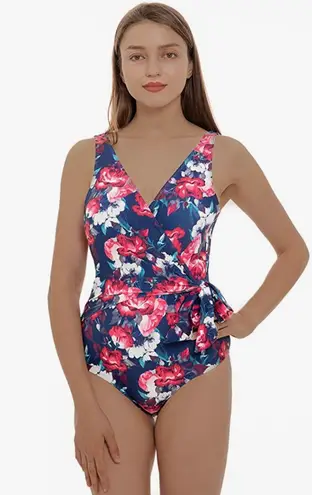 Yolipuli Women's Bowknot One Piece Swimsuit V Neck Backless Beach Swimwear Low-U-Back
