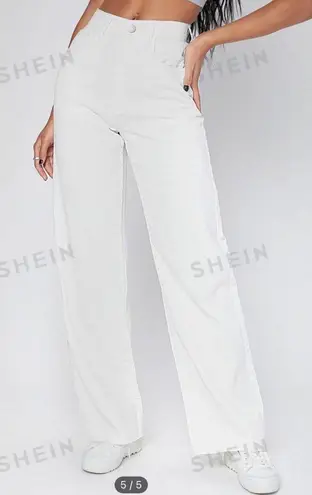 SheIn white jeans